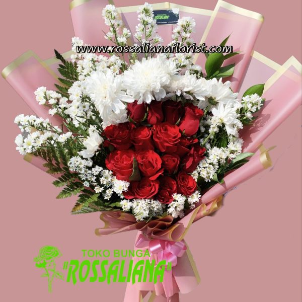 Toko Bunga Cirebon Hand Buket (BQ-05)