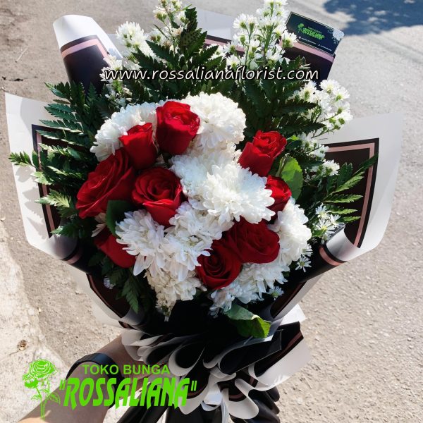 Toko Bunga Cirebon Hand Buket (BQ-03)