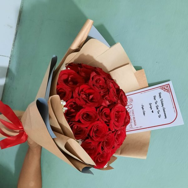 Toko Bunga Cirebon Hand Buket (BQ-06)